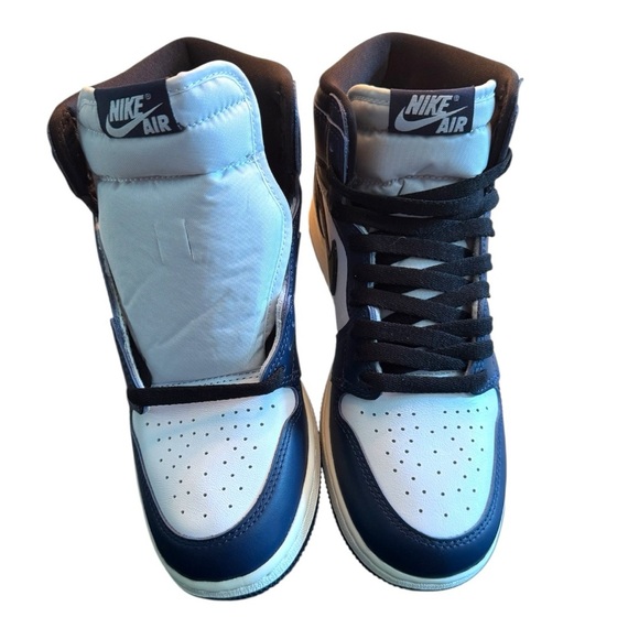 Nike Jordan 1 Retro Hightop, 6.5 youth, ‘Midnight Navy’ - Picture 3 of 5
